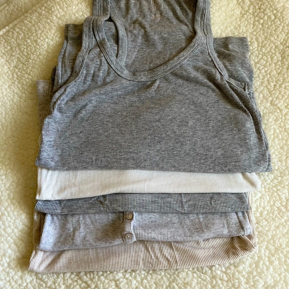 Aerie Tank Tops, bundle of five